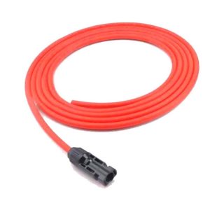 Rollo cable 6,1-1500W ROJO 100MTS