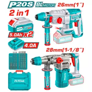 Combo martillos combinados a batería Total tools