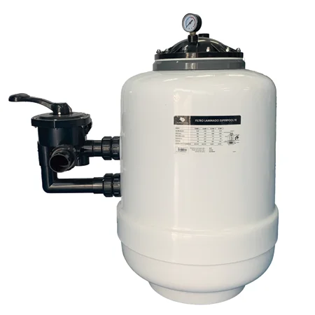 Filtro Laminado Superpool TE, solución de alta eficiencia para la filtración de tu piscina. Agua limpia y cristalina con la máxima durabilidad.